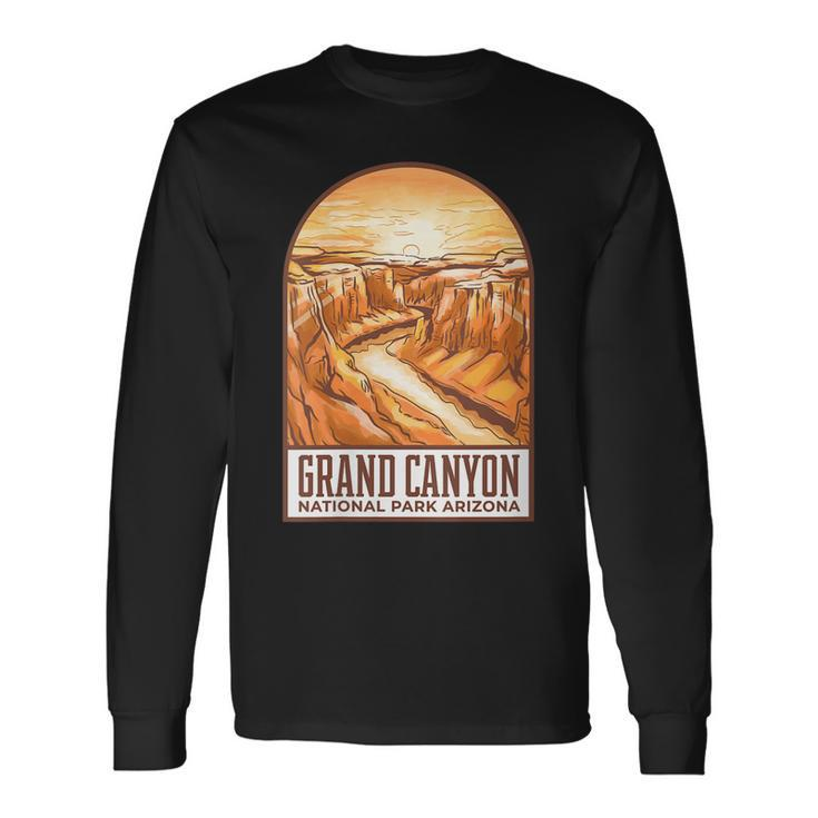 Grand Canyon National Park Arizona Souvenir Nature Hiking Long Sleeve T-Shirt