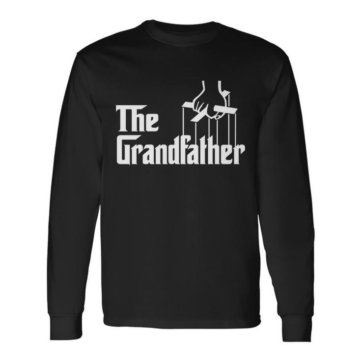 The Grandfather Logo Fathers Day Long Sleeve T-Shirt