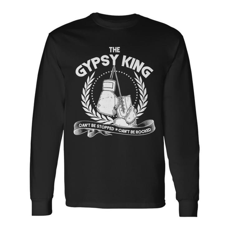 The Gypsy King Boxing Tshirt Long Sleeve T-Shirt