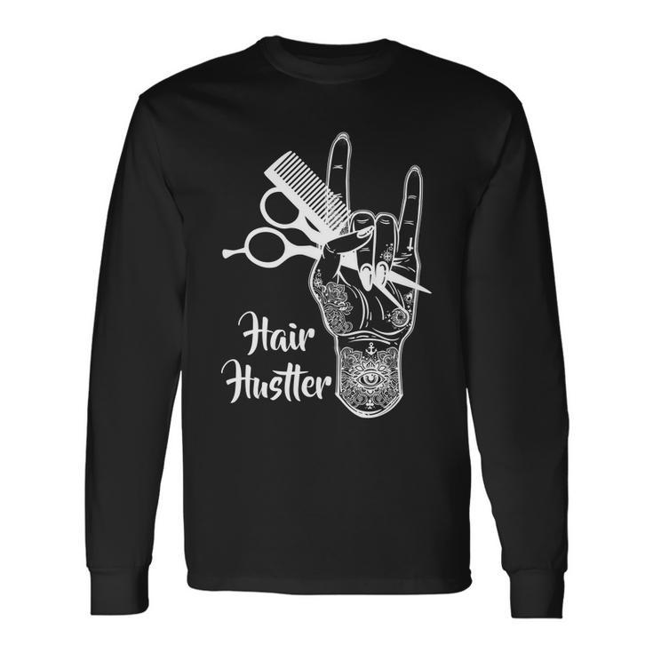 Hair Hustler Beauty Salon Long Sleeve T-Shirt