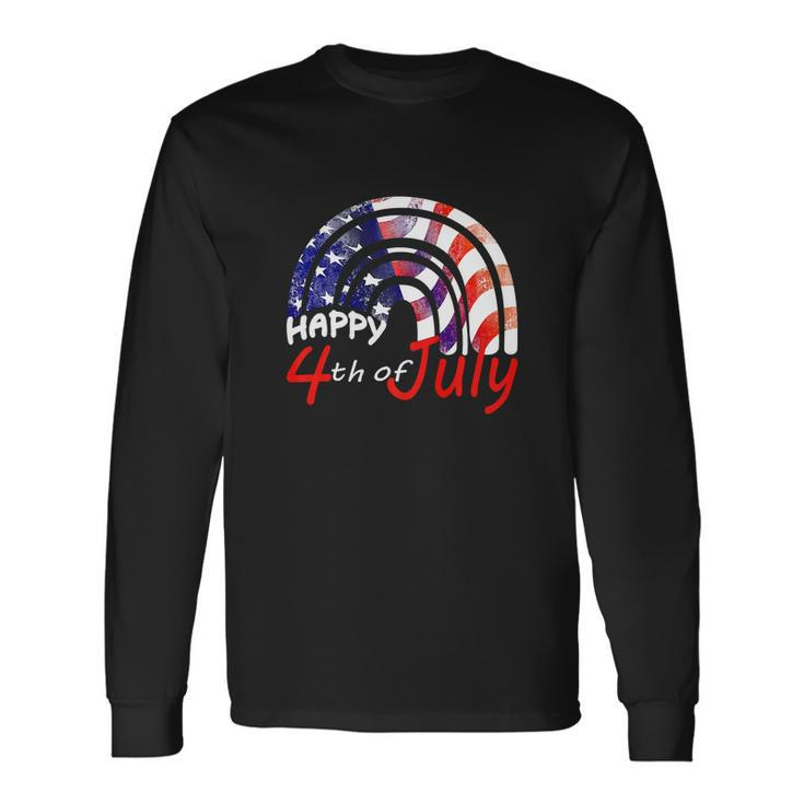 Happy 4Th Of July V2 Long Sleeve T-Shirt