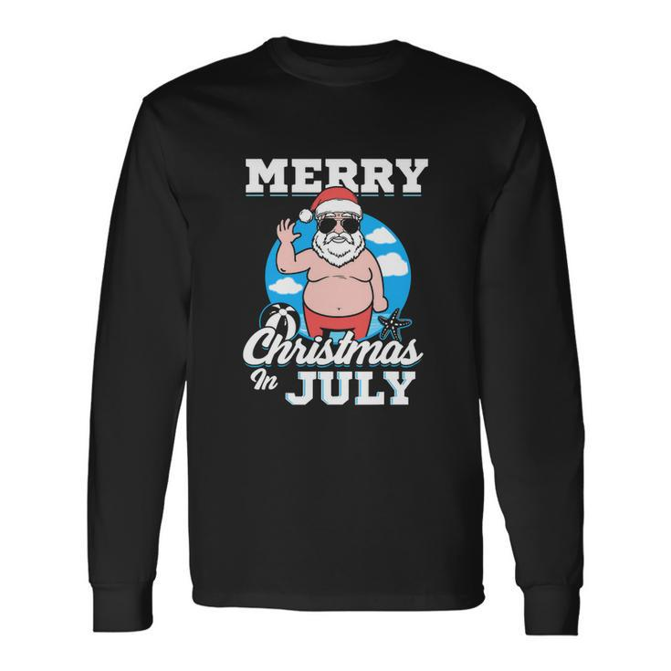 Happy Christmas In July V2 Long Sleeve T-Shirt