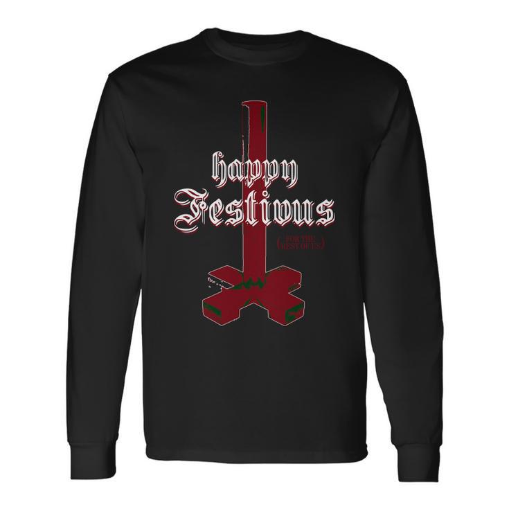 Happy Festivus For The Rest Of Us Christmas Long Sleeve T-Shirt