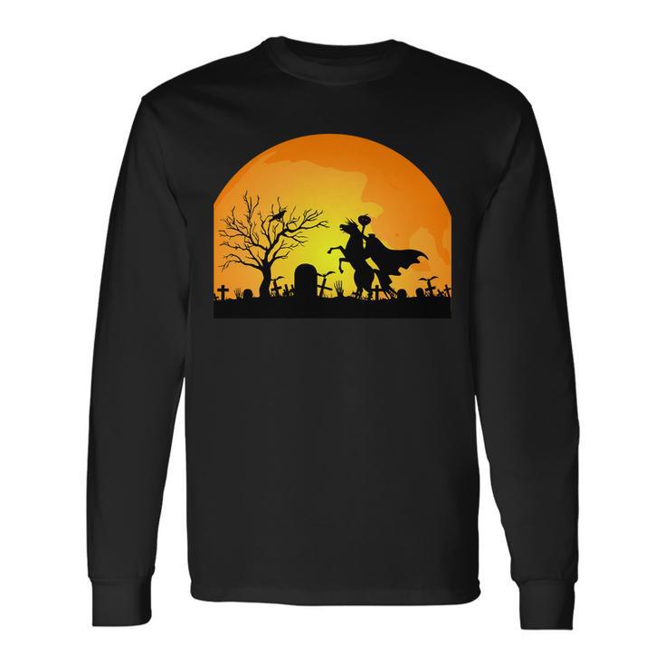 Headless Horseman Tshirt Long Sleeve T-Shirt Gifts ideas