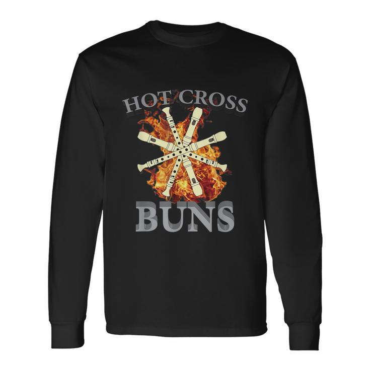Hot Cross Buns Trendy Hot Cross Buns Long Sleeve T-Shirt