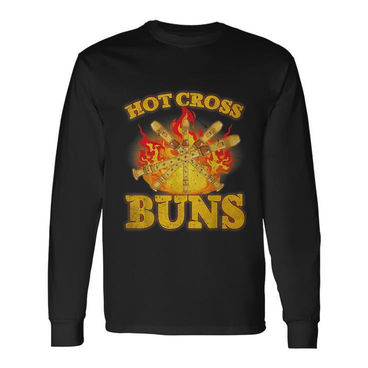 Hot Cross Buns Trendy Hot Cross Buns V2 Long Sleeve T-Shirt