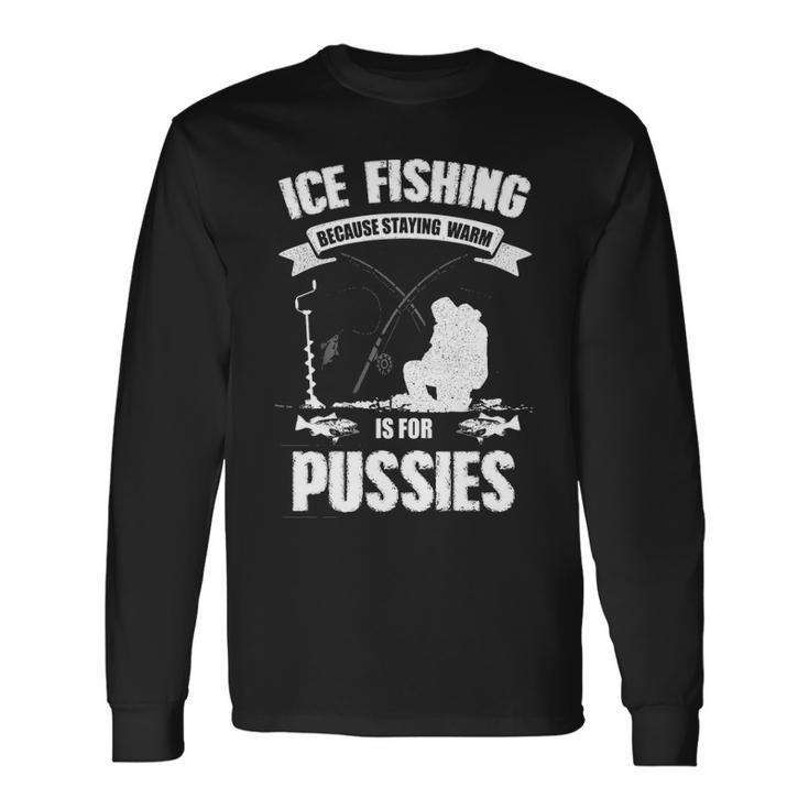 Ice Fishing V2 Long Sleeve T-Shirt