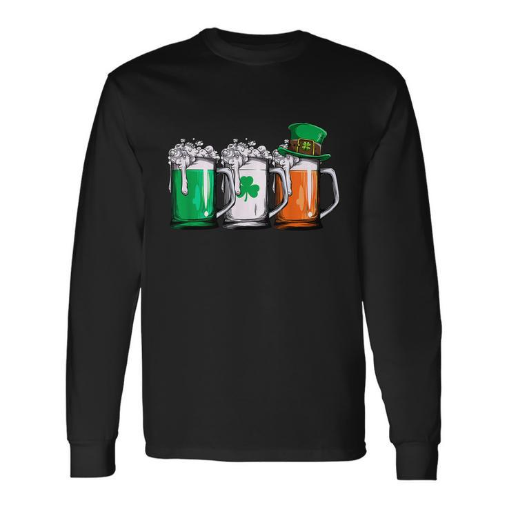 Irish Beer St Patricks Day St Patricks Day St Patricks Day Drinking Tshirt Long Sleeve T-Shirt