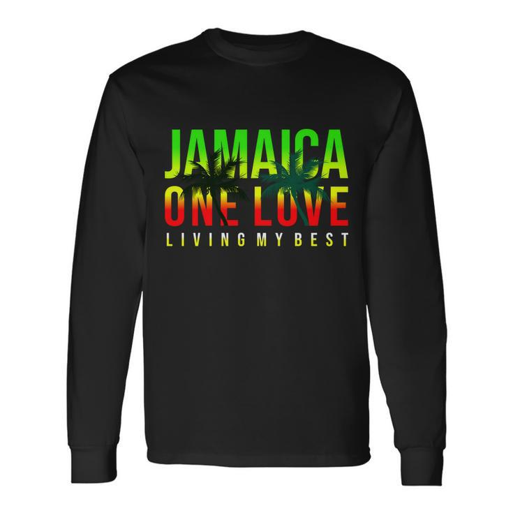 Jamaica One Love Tshirt Long Sleeve T-Shirt