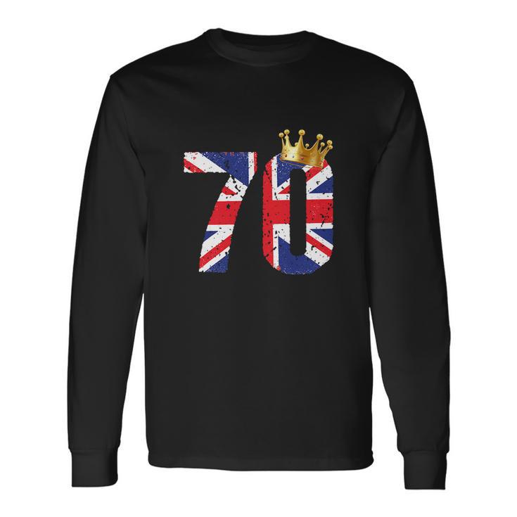 Jubilee Party Queens Platinum 1952 For 4Th Of July Long Sleeve T-Shirt