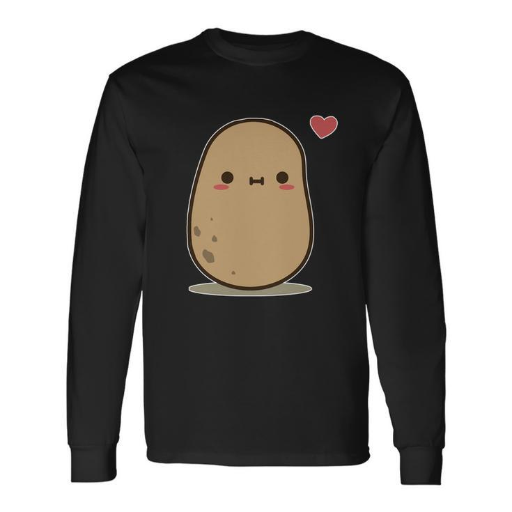 Kawii Potato Long Sleeve T-Shirt Gifts ideas
