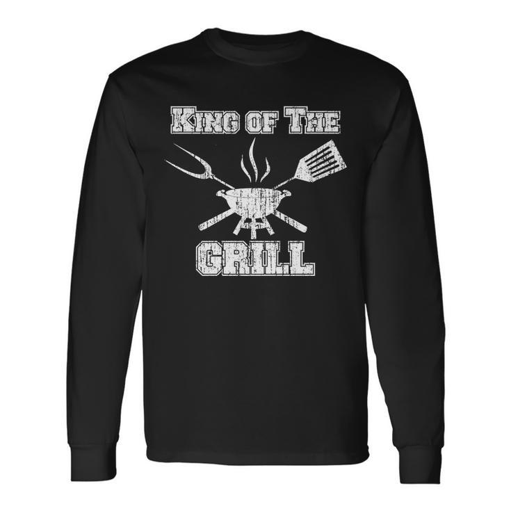 King Of The Grill Tshirt Long Sleeve T-Shirt