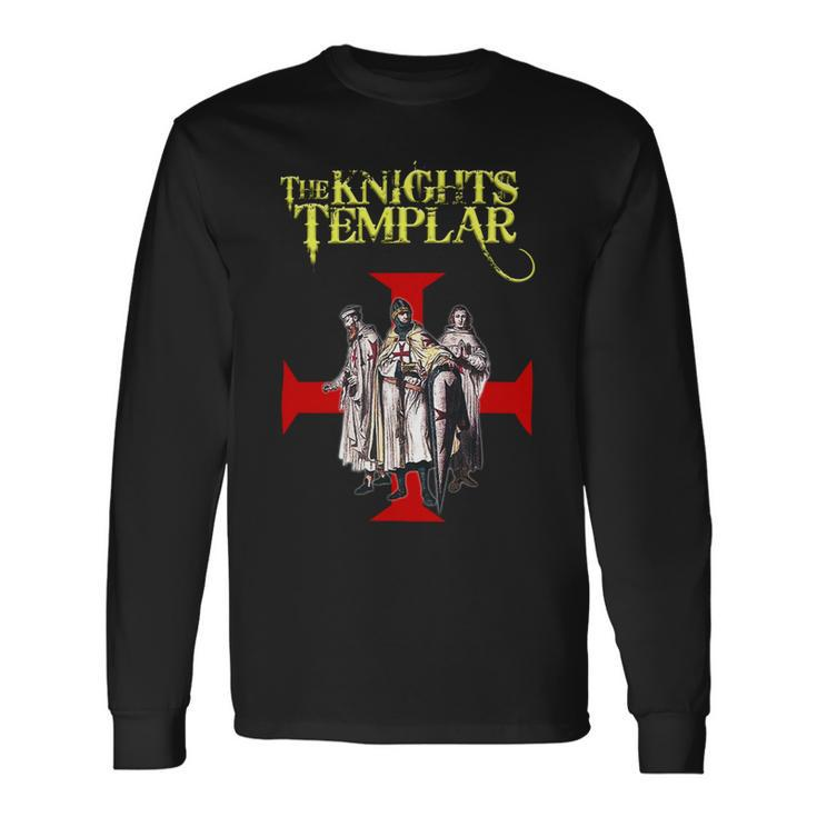 Knight Templar Shirt The Knight Templar Of God Knight Templar Store Long Sleeve T-Shirt
