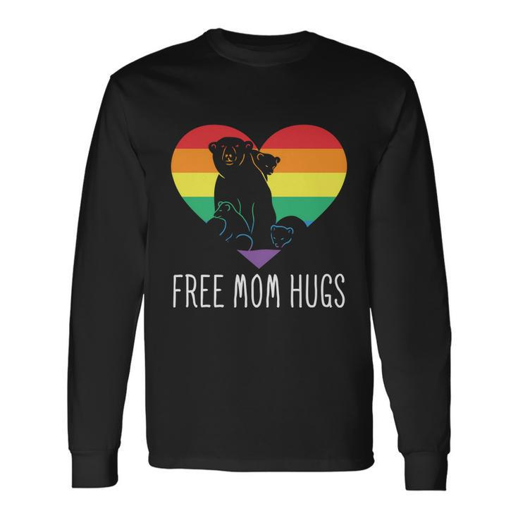 Lgbt Free Mom Hugs Pride Month Long Sleeve T-Shirt