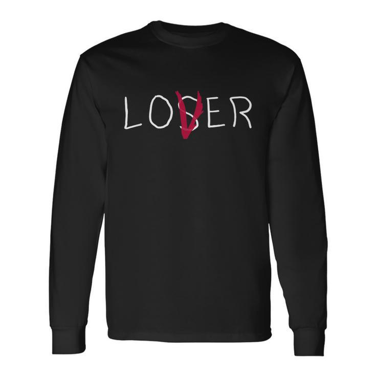 Loser Lover Dark Shirt Tshirt Long Sleeve T-Shirt