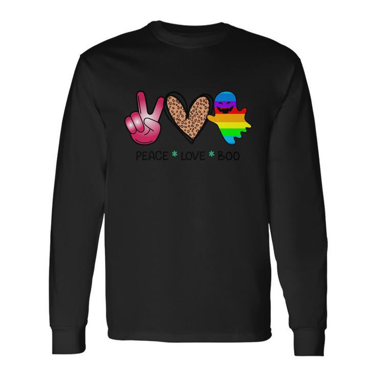 Love Halloween Quote V10 Long Sleeve T-Shirt
