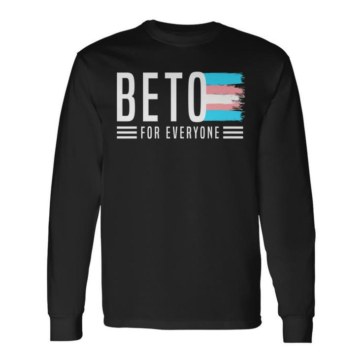 For Lovers Beto For Everyone People Democrats Men Women Long Sleeve T-Shirt T-shirt Graphic Print