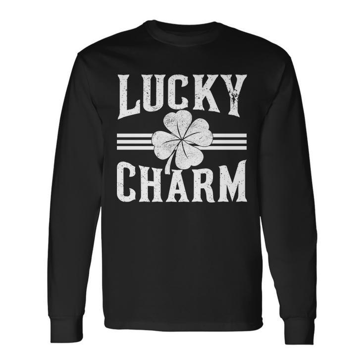 Lucky Charm Clover Long Sleeve T-Shirt