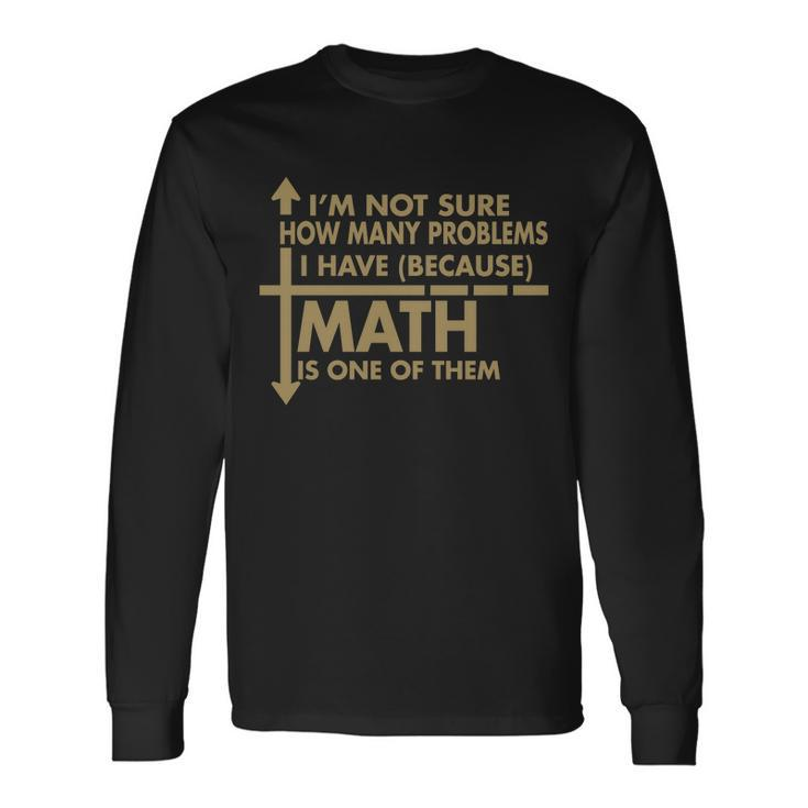 Math Problems Long Sleeve T-Shirt