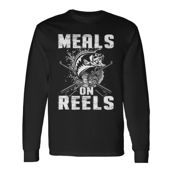 Meals On Reels Long Sleeve T-Shirt
