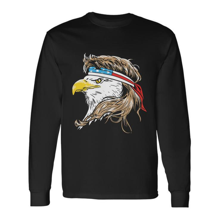 Merica Eagle Mullet 4Th Of July V2 Long Sleeve T-Shirt