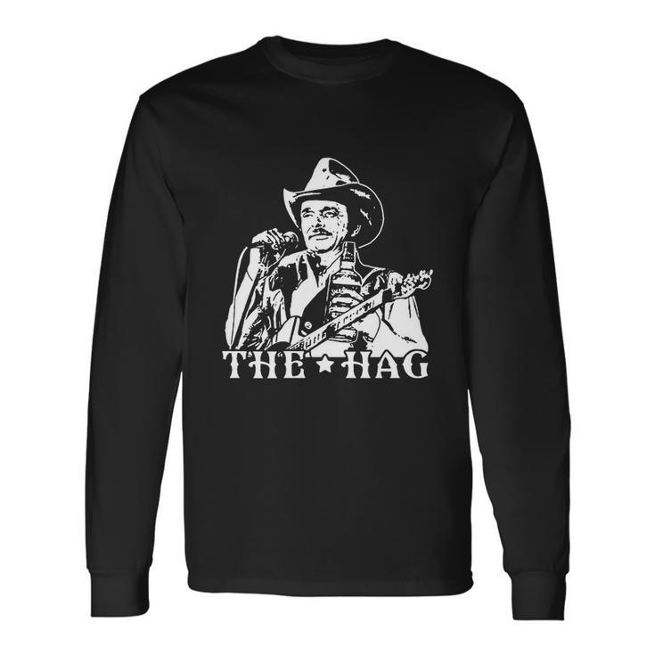 Merle Haggard The Hag Long Sleeve T-Shirt