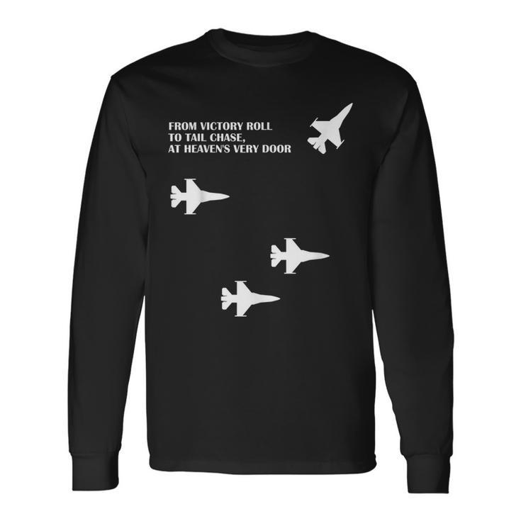 Military Missing Man Formation Long Sleeve T-Shirt