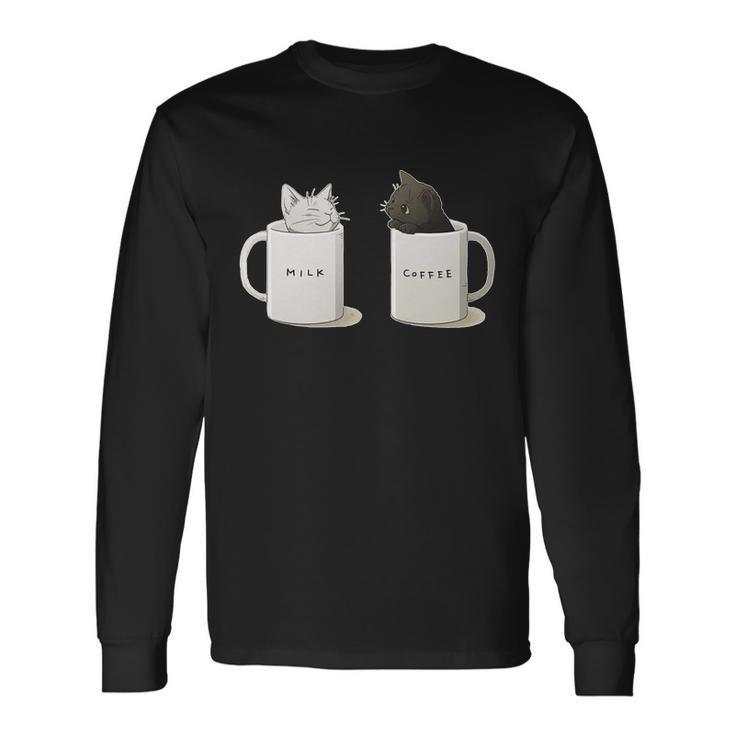 Milk N Coffee Kitties Long Sleeve T-Shirt