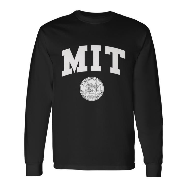 Mit Massachusetts Institute Of Technology Tshirt Long Sleeve T-Shirt