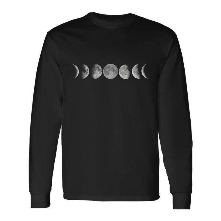 Moon Phases V2 Long Sleeve T-Shirt