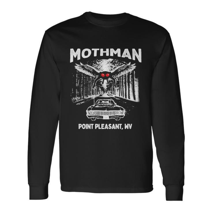Mothman Point Pleasant Wv Tshirt Long Sleeve T-Shirt