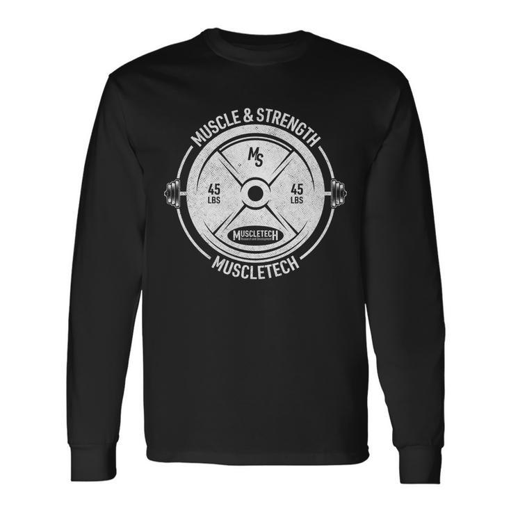 Muscle And Strength Muscletech Long Sleeve T-Shirt