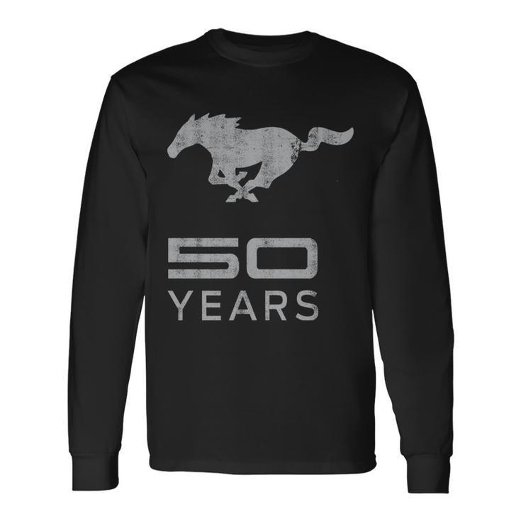 Mustang 50 Years Tshirt Long Sleeve T-Shirt