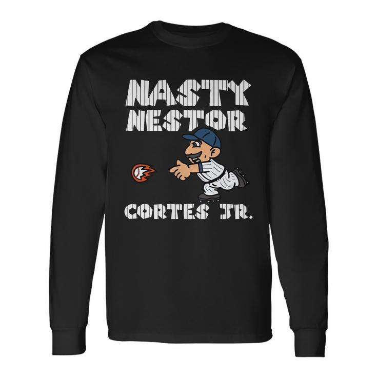Nasty Nestor Cortes Jr Cute Catch Baseball Long Sleeve T-Shirt