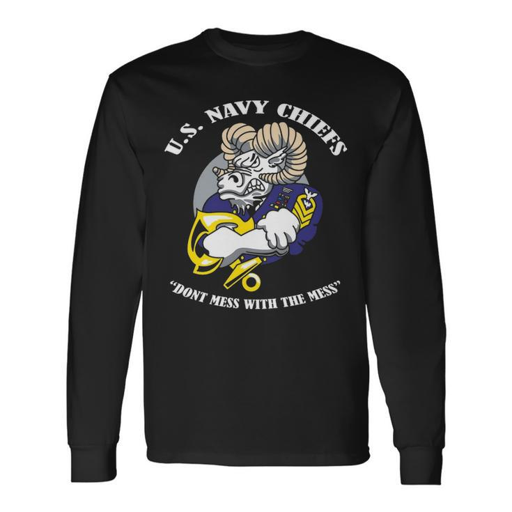 Navy Chiefs Cpo Long Sleeve T-Shirt