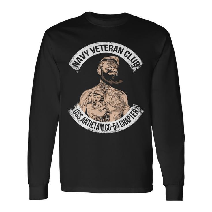 Navy Uss Antietam Cg Long Sleeve T-Shirt