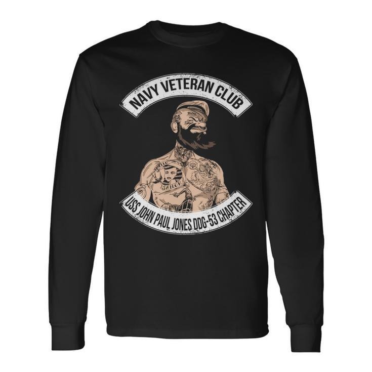 Navy Uss John Paul Jones Ddg Long Sleeve T-Shirt
