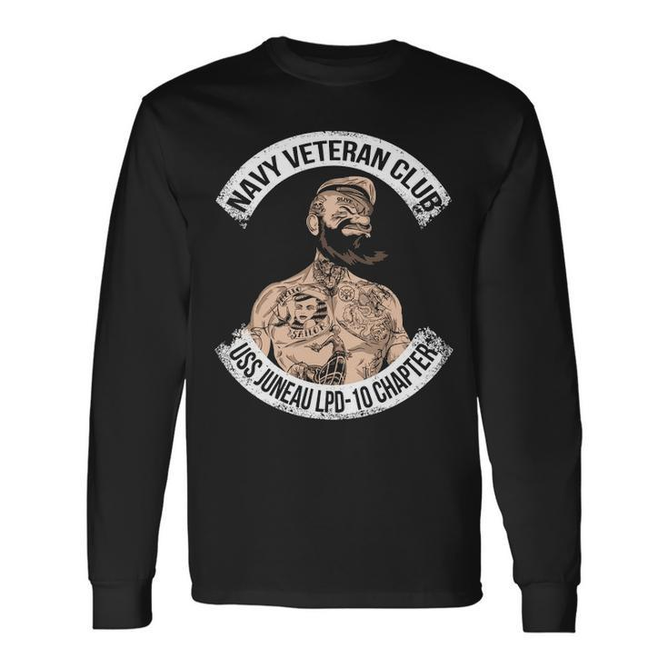 Navy Uss Juneau Lpd Long Sleeve T-Shirt Gifts ideas