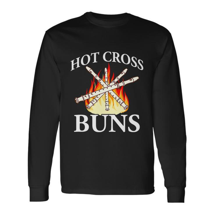 Nice Hot Cross Buns Long Sleeve T-Shirt