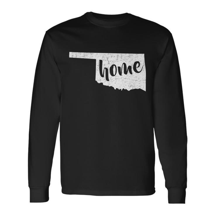 Oklahoma Home State Long Sleeve T-Shirt