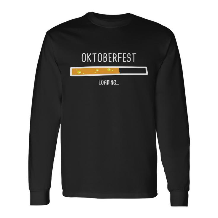 Oktoberfest Beer Loading Tshirt Long Sleeve T-Shirt