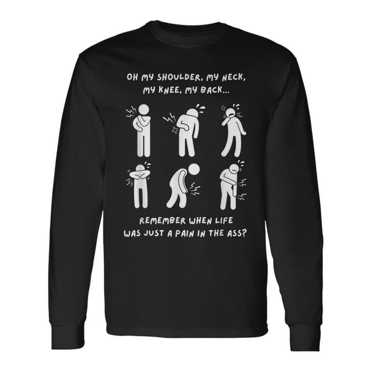 Old People Shirts 50Th 60Th 70Th Birthday Fathers Day Men Women Long Sleeve T-Shirt T-shirt Graphic Print