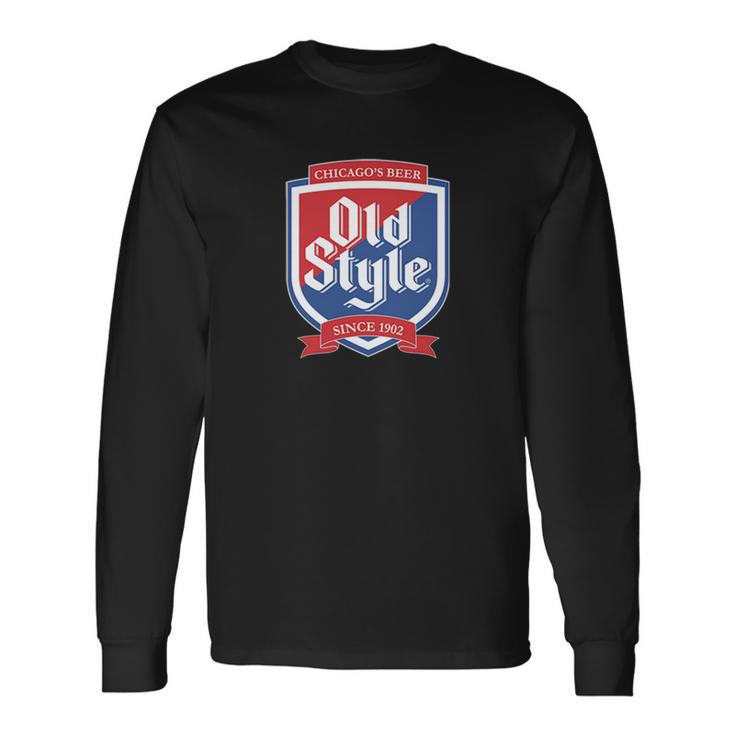 Old Style Beer Logo Chicago Tshirt Long Sleeve T-Shirt