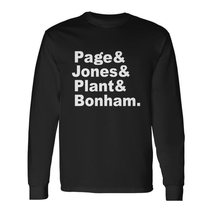 Page Jones Plant Bonham Long Sleeve T-Shirt