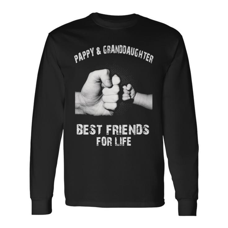 Pappy & Granddaughter Best Friends Long Sleeve T-Shirt Gifts ideas
