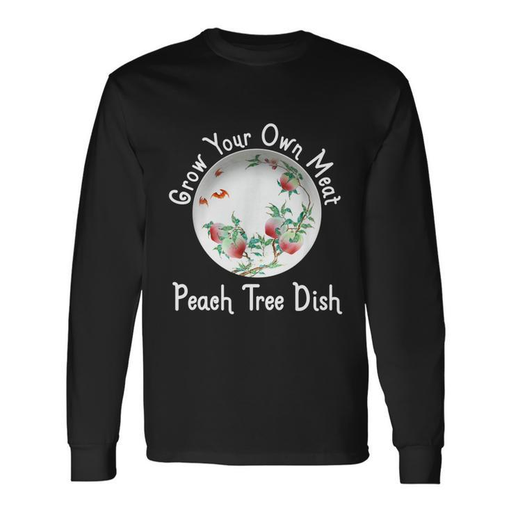 Peach Tree Dish Long Sleeve T-Shirt