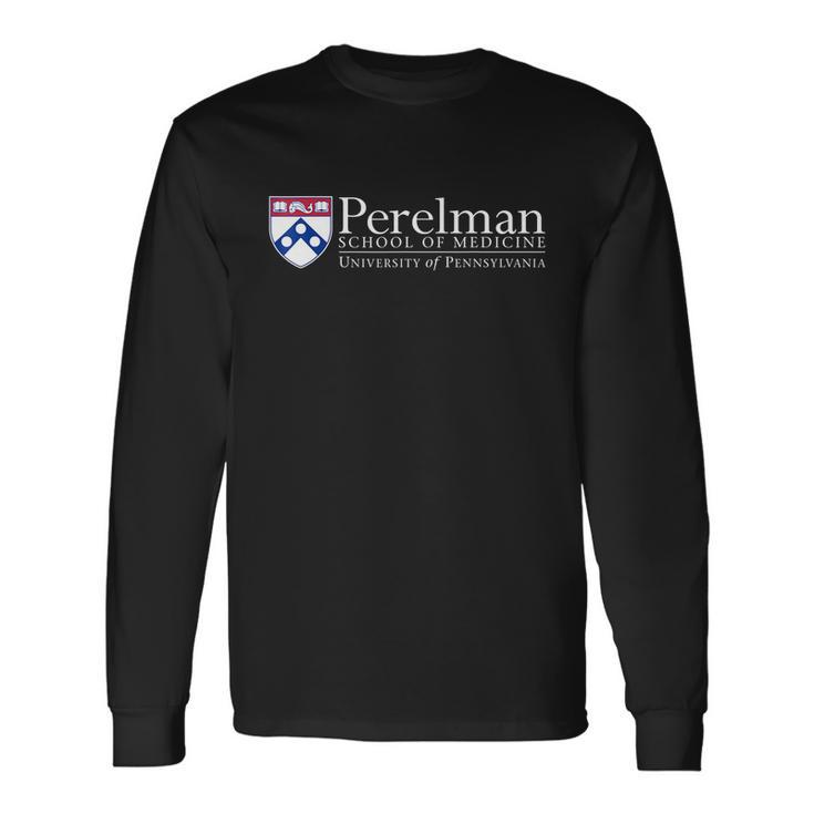 Penn Quakers Apparel Perelman School Of Medicine Tshirt Long Sleeve T-Shirt Gifts ideas