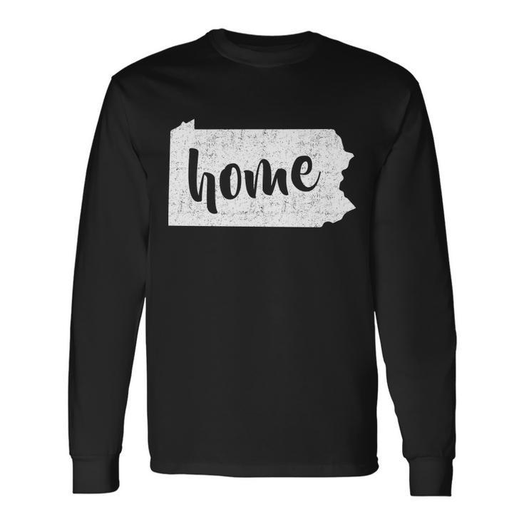 Pennsylvania Home State Long Sleeve T-Shirt