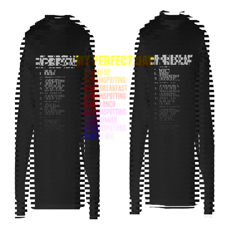 perfect day in trainspotting Tシャツ