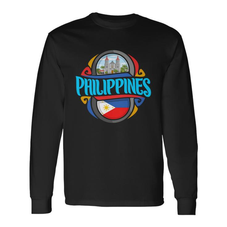 Philippines V2 Long Sleeve T-Shirt